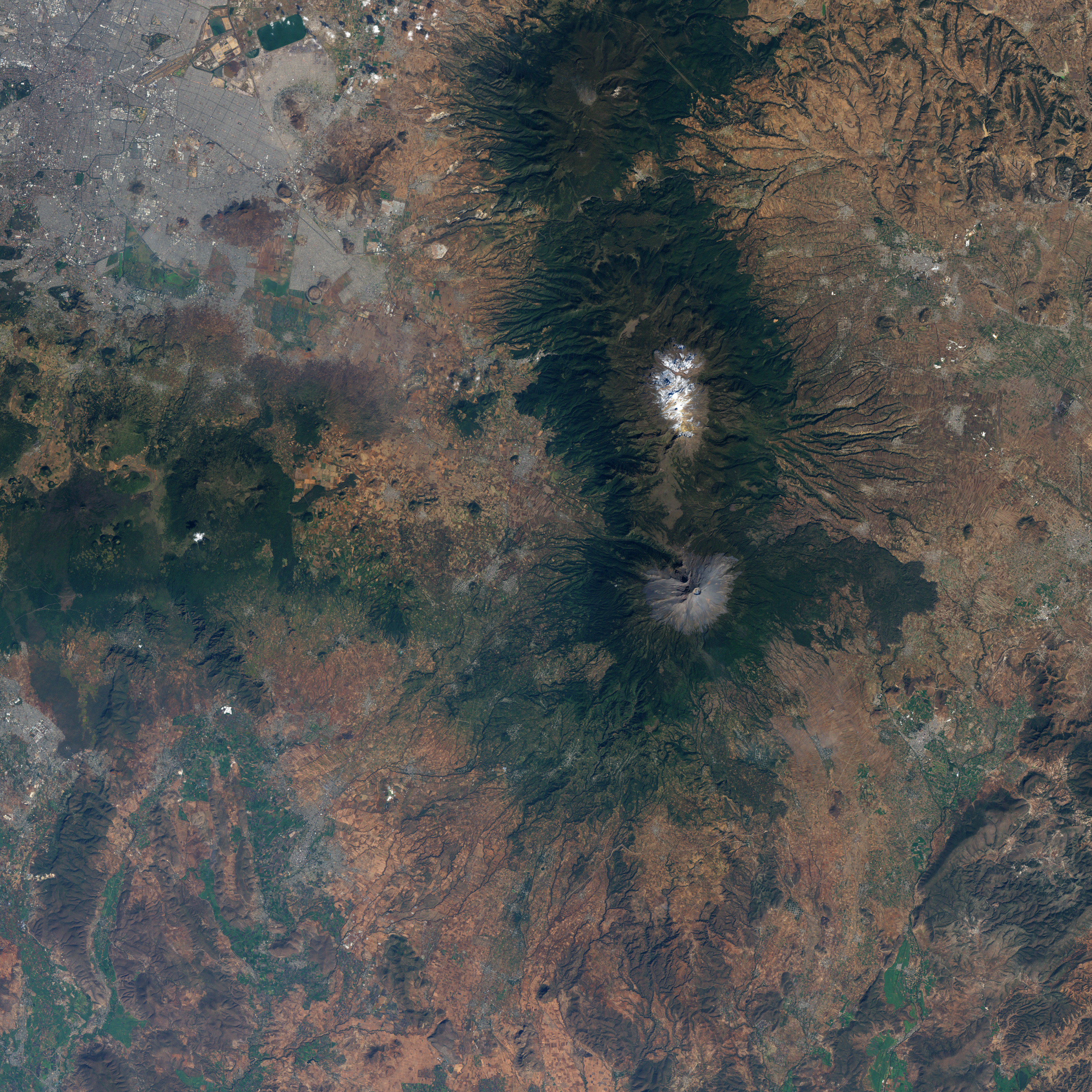 Volcán Popocatépetl, México