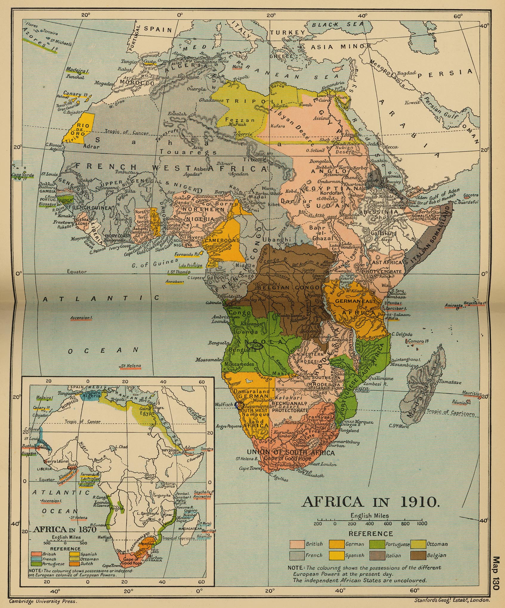 África en 1910