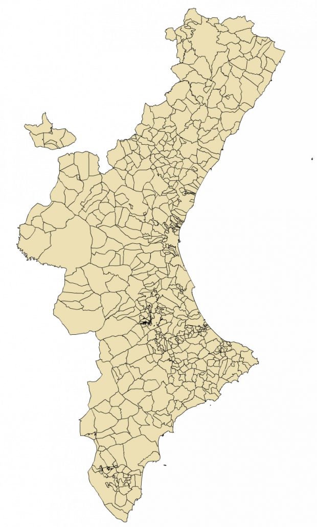 Municipios de la Comunidad Valenciana 2003