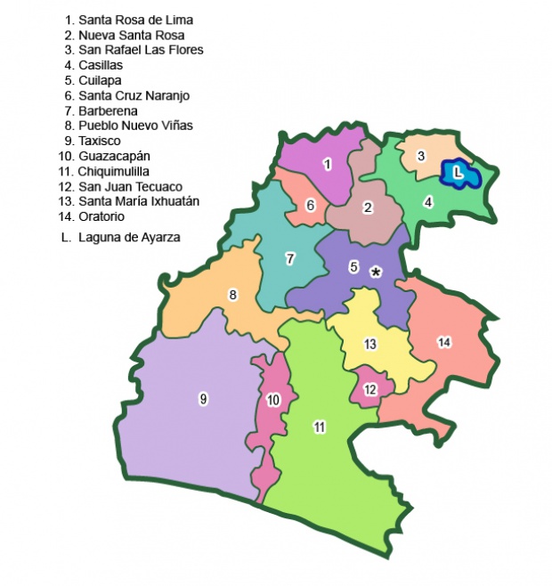 Municipios de Santa Rosa