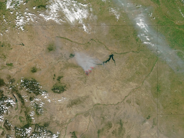 Complejo de incendios de Missouri Breaks, Montana