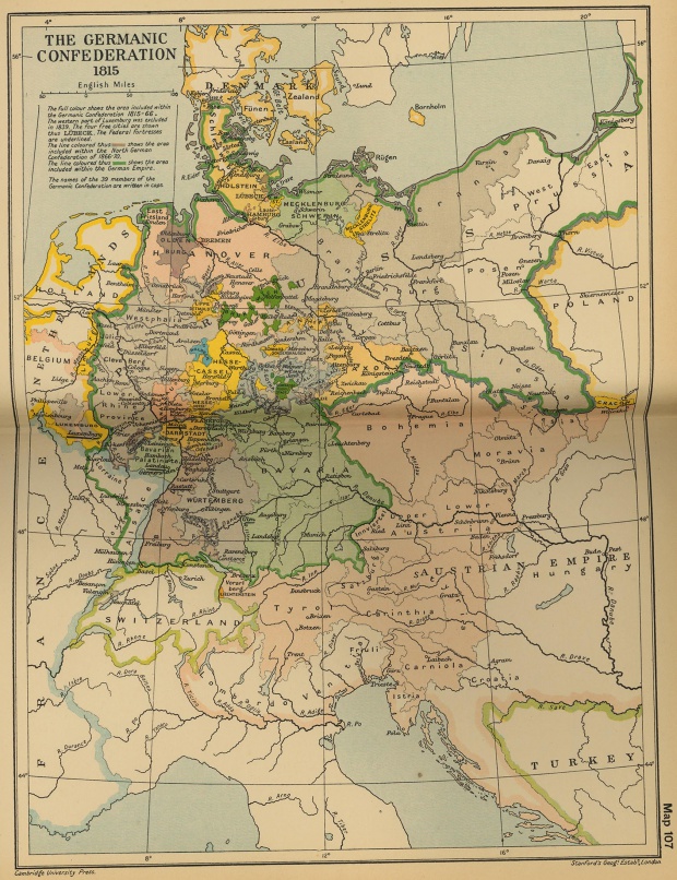 Confederación Germánica 1815