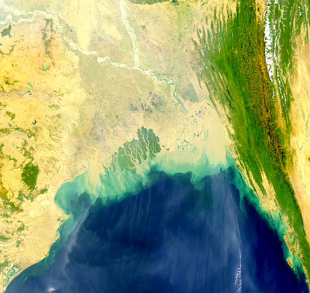 Desembocadura del río Ganges