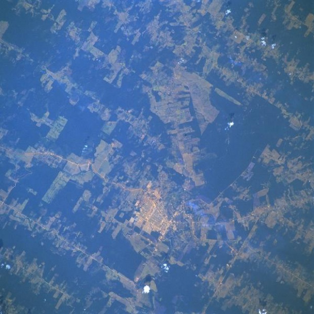 Imagen, Foto Satelite, Ciudad de Ariquemes, Rondônia, Brasil