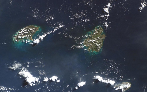 Imagen, Foto Satelite de Antigua y Barbuda