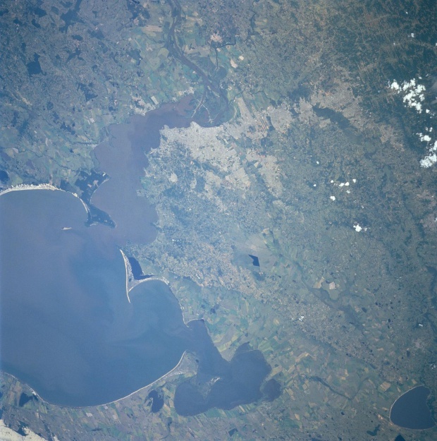 Imagen, Foto Satelite de Porto Alegre, Rio Grande Do Sul, Brasil