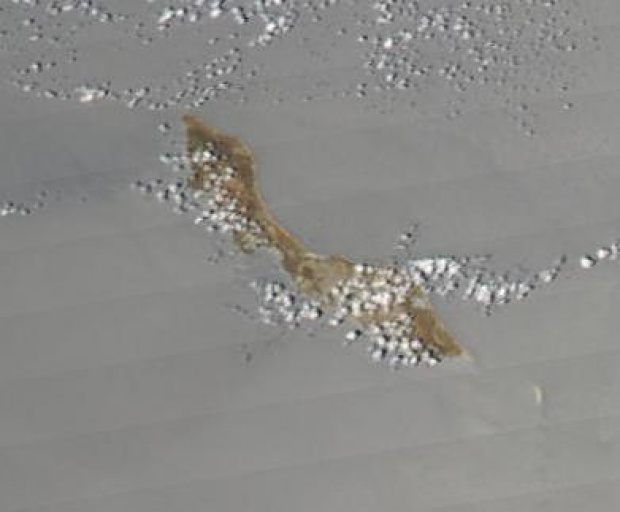Imagen, Foto Satelite de la Isla de Curacao
