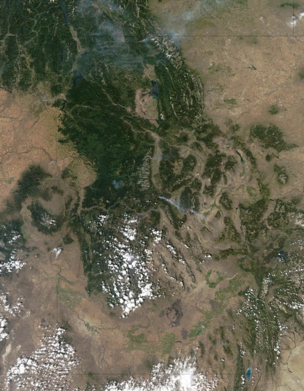 Incendios en Idaho y Montana occidental