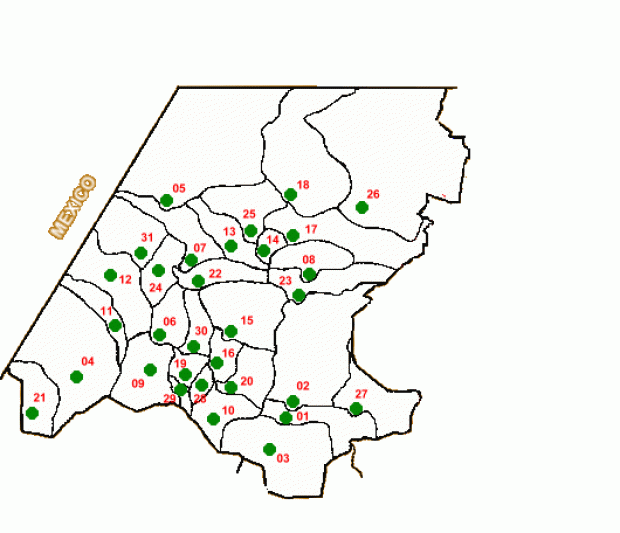 Mapa De Huehuetenango Guatemala Mapas Politico De Huehuetenango