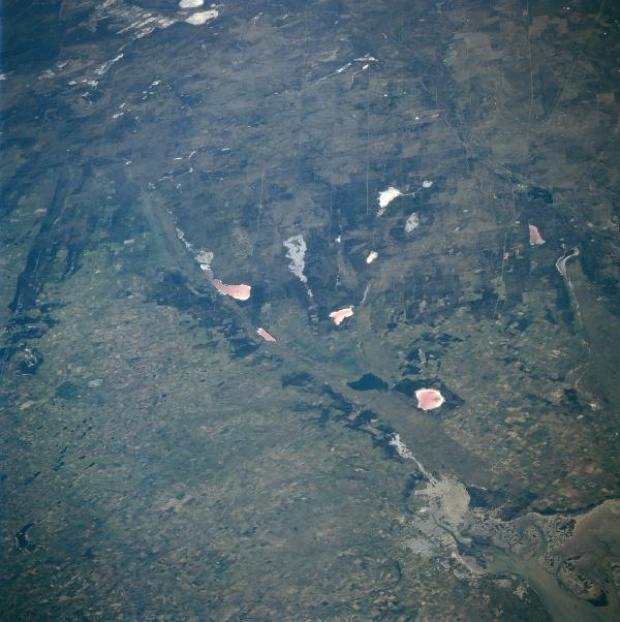 Mapa Satelital de Bahía Blanca, Argentina