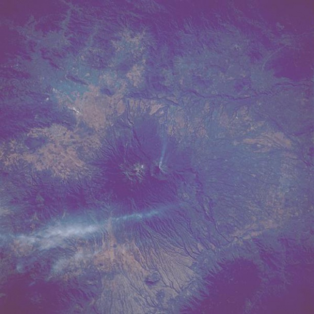 Mapa Satelital de Volcan Colima, Mexico