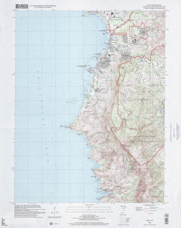 Mapa Topográfico de la Región de Agat
