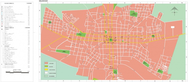 Mapa Valladolid, Yucatán, Mexico