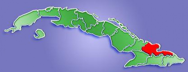 Mapa de Localización Provincia de Holguín, Cuba