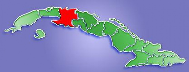Mapa de Localización Provincia de Matanzas, Cuba