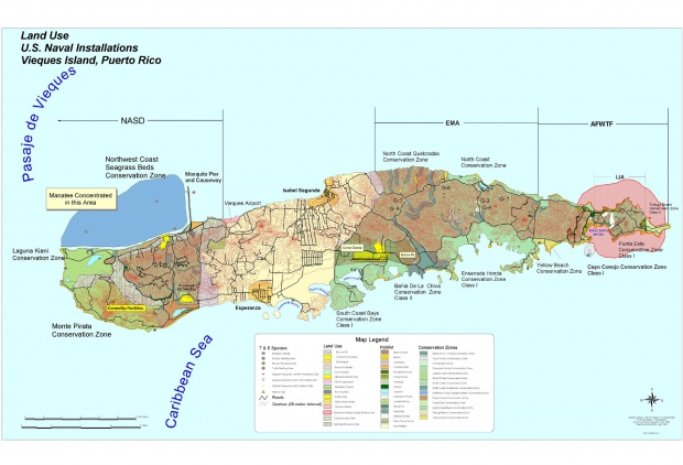 Mapas Politico De Vieques