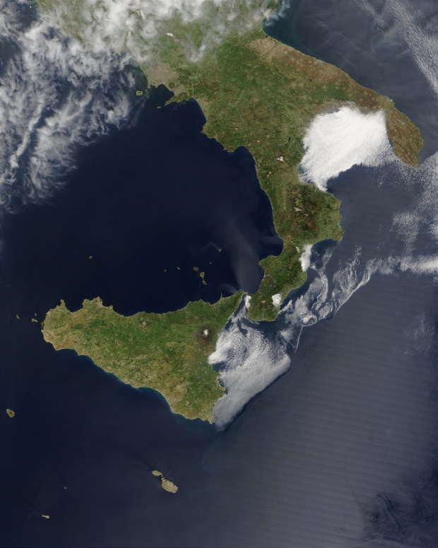 Niebla en el Golfo di Taranto