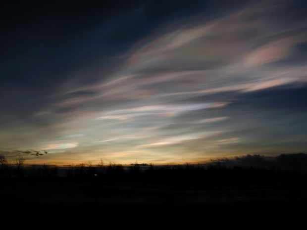 Nubes polares estratosféricas